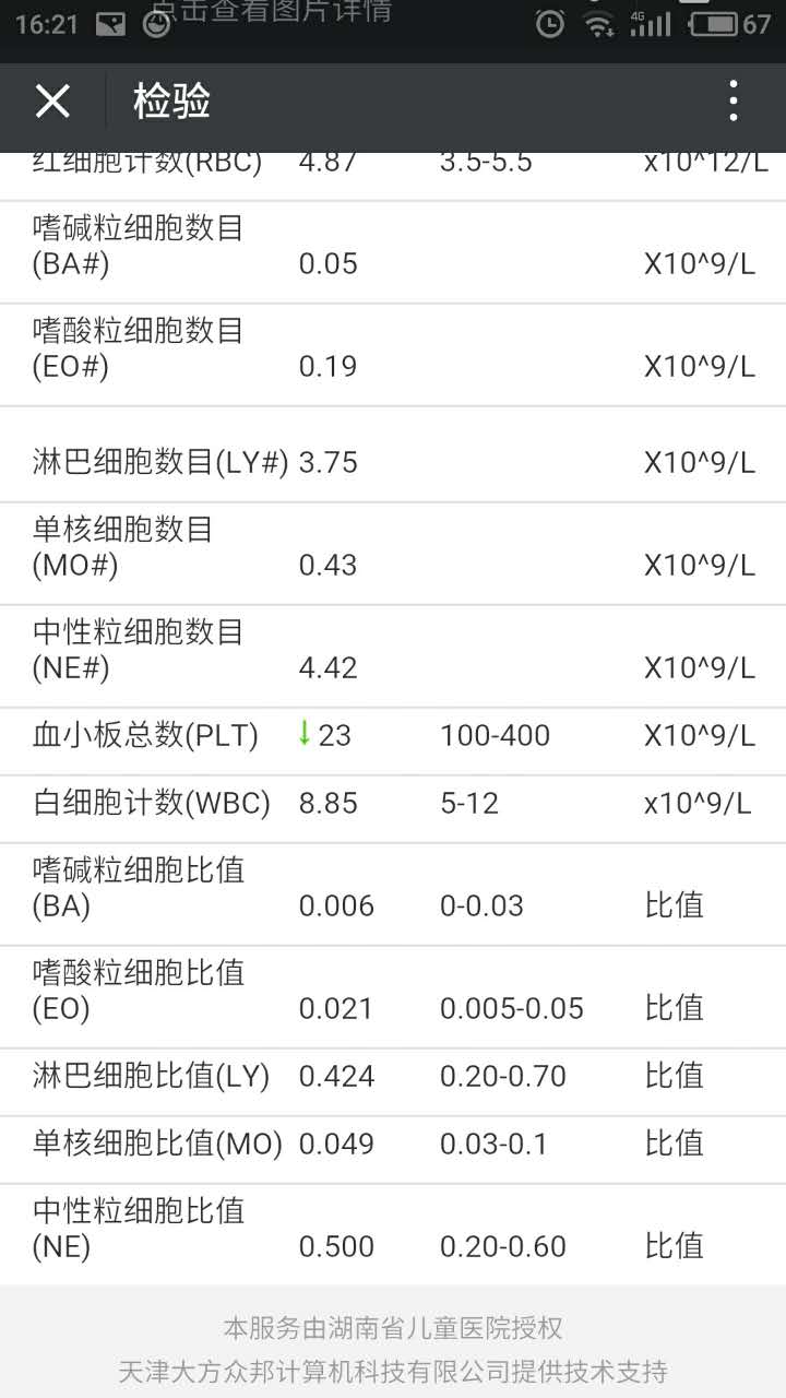 6月20日血常规2