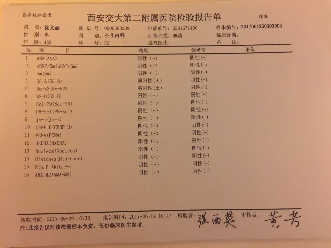 自身抗体全套