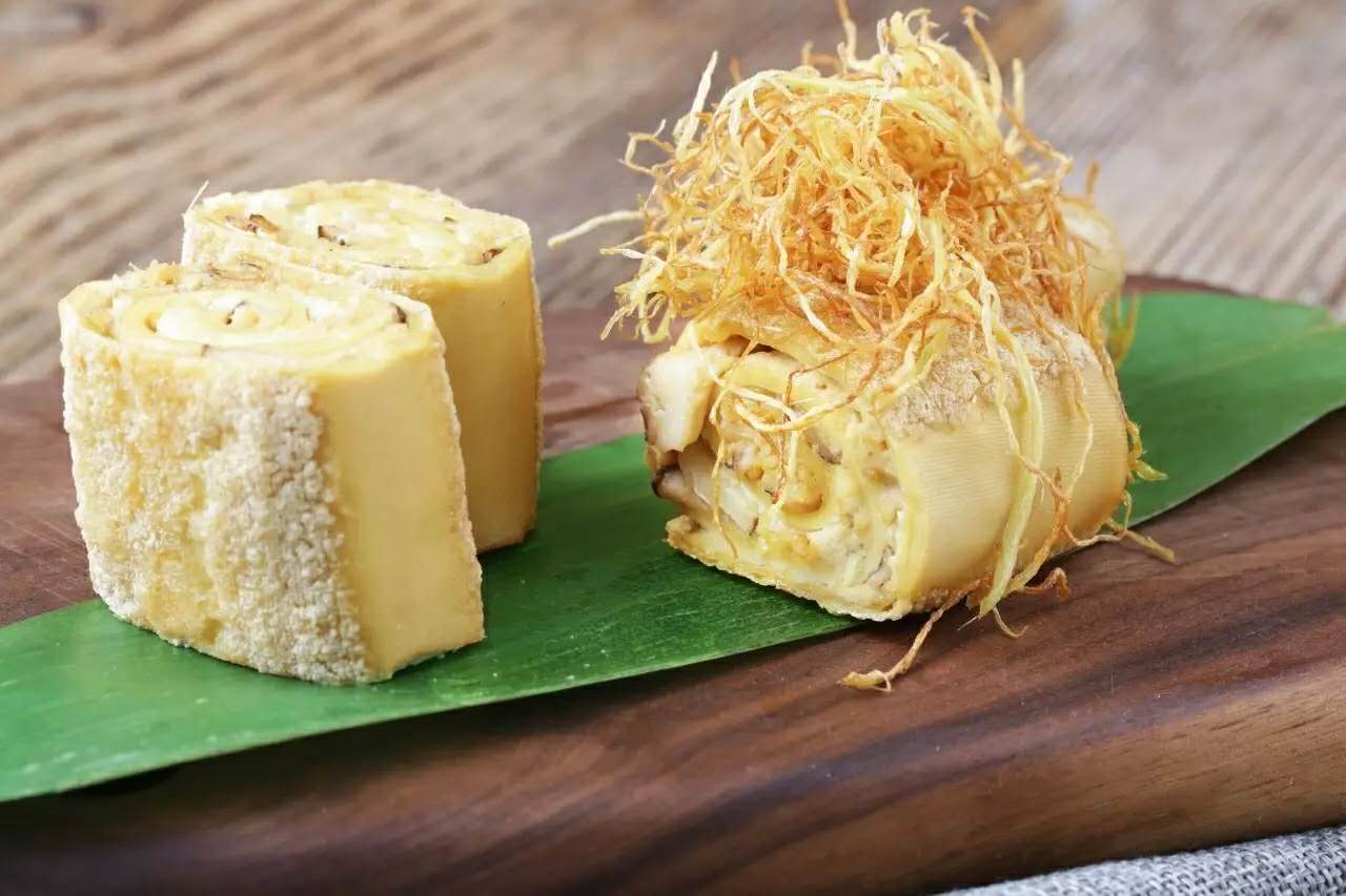 黄金豆腐卷